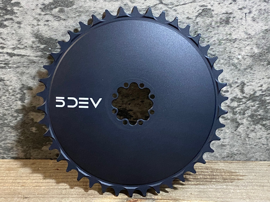 KE625 5DEV Aero Road Gravel Chainring チェーンリング 42T SRAM ダイレクトマウント ブラック