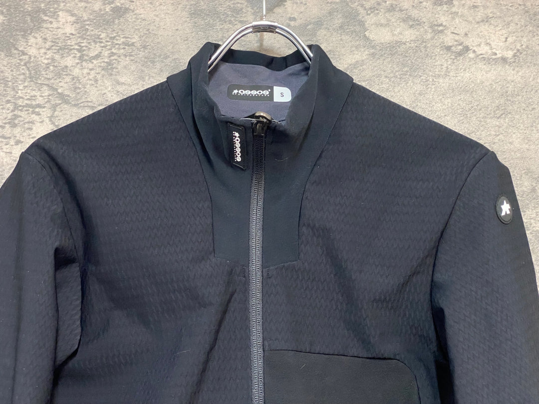 JZ084 アソス ASSOS EQUIPE R HABU WINTER JACKET S11 長袖 サイクルジャケット 黒 S 裏起毛