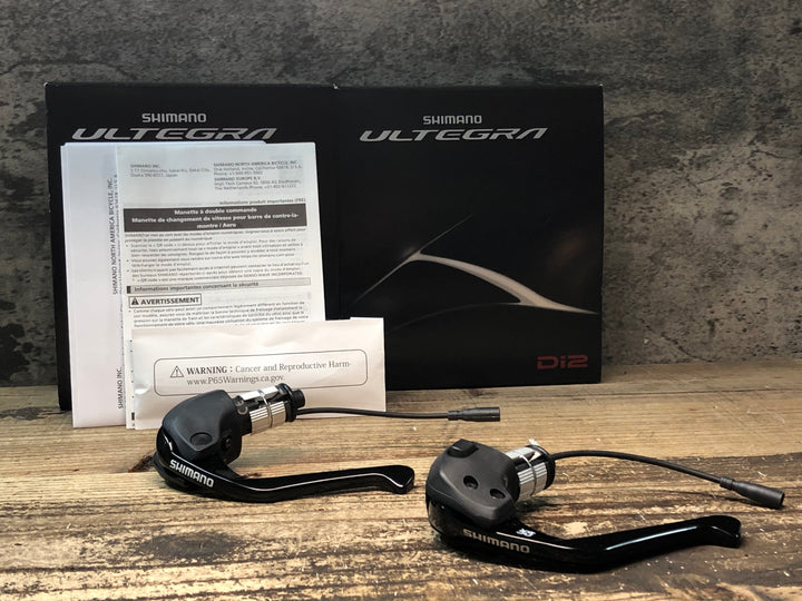 JL195 シマノ SHIMANO ST-R8060 ULTEGRA TT/トライアスロン 2x11s Di2 電動変速 機械式ブレーキ STIレバー