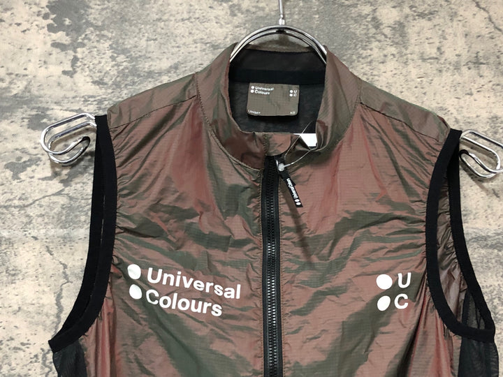 KN747 ユニバーサルカラーズ Universal Colours SPECTRUM ジレ サイクルベスト XS