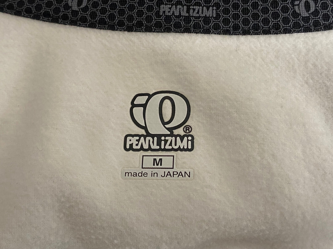 KG091 パールイズミ PEARL iZUMi 長袖 サイクルジャージ 白 M 裏起毛