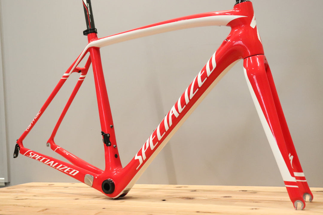 訳アリ スペシャライズド SPECIALIZED ターマック TARMAC SL4 SPORT 2015 54サイズ カーボン ロードバイク フレームセット 【仙台店】