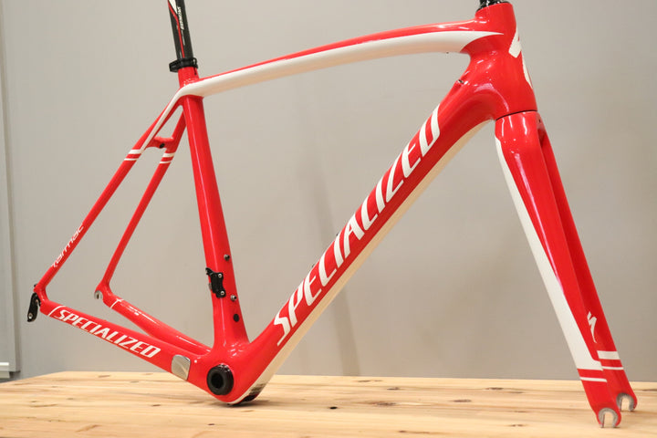 訳アリ スペシャライズド SPECIALIZED ターマック TARMAC SL4 SPORT 2015 54サイズ カーボン ロードバイク フレームセット 【仙台店】