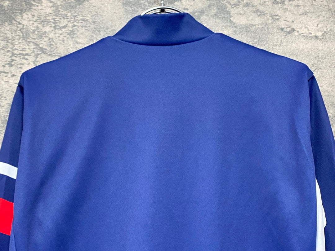 KI473 パールイズミ PEARL iZUMi 長袖 サイクルジャージ 裏起毛 M 紺白