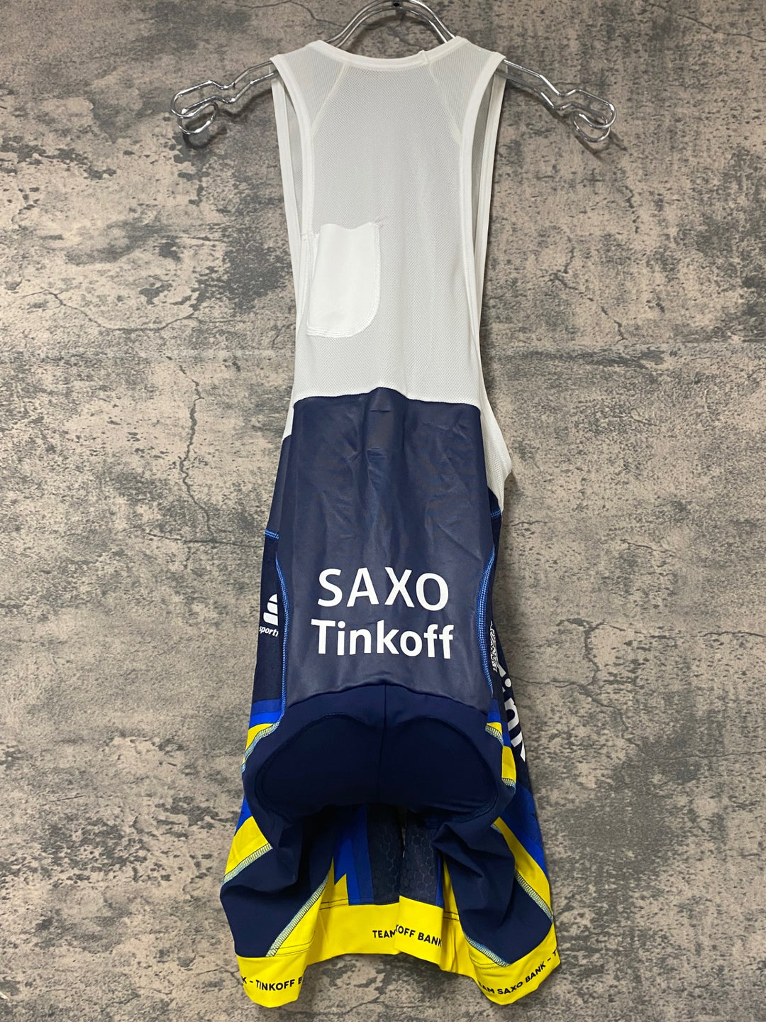 KJ785 スポーツフル sportful ビブショーツ 紺 L SAXO BANK