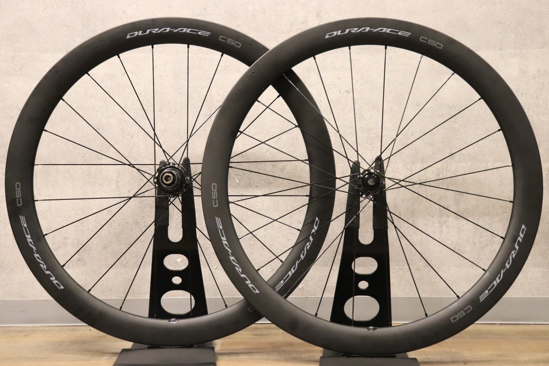 シマノ SHIMANO DURA-ACE WH-R9270-C50-TL カーボン チューブレスレディ シマノ 12S ホイールセット 【さいたま浦和店】