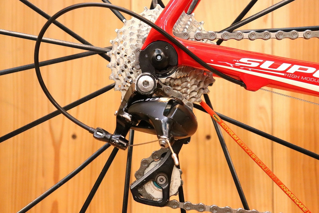 キャノンデール CANNONDALE スーパーシックス SUPERSIX HI-MOD 2010年モデル 54サイズ シマノ 105 5800 11S カーボン ロードバイク 【芦屋店】