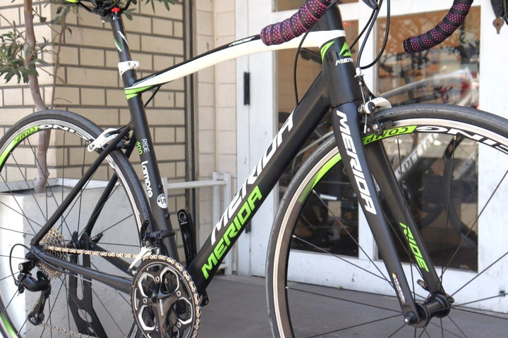 メリダ MERIDA ライド RIDE400 LAMPRE 2015モデル S/Mサイズ シマノ 105 5800 MIX 11S アルミ ロードバイク 【横浜店】