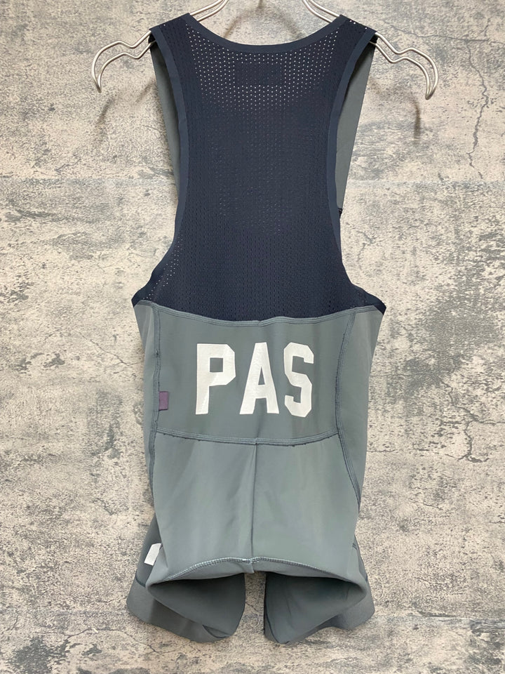 KB877 パスノーマルスタジオ PAS NORMAL STUDIOS Mechanism Thermal Bib Shorts ビブショーツ グレー M 裏起毛