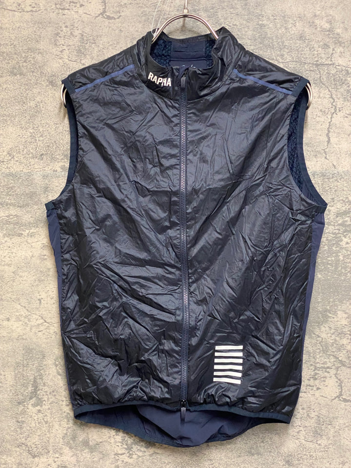 KC887 ラファ Rapha PRO TEAM INSULATED GILET ジレ サイクルベスト 黒 M