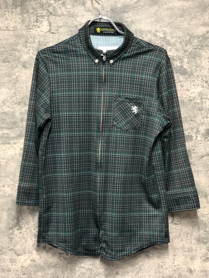 JF385 カペルミュール KAPELMUUR 長袖 シャツ 緑 M