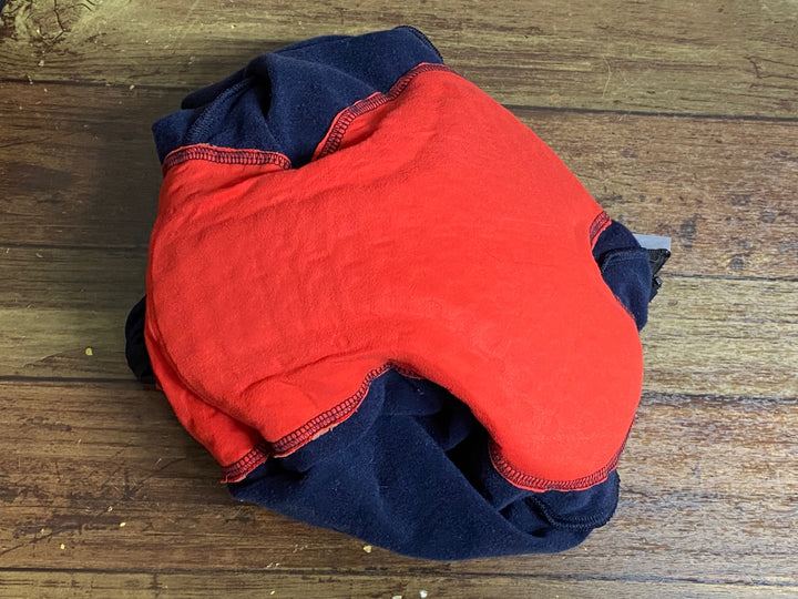 JP774 カステリ CASTELLI ビブタイツ 紺 M 裏起毛