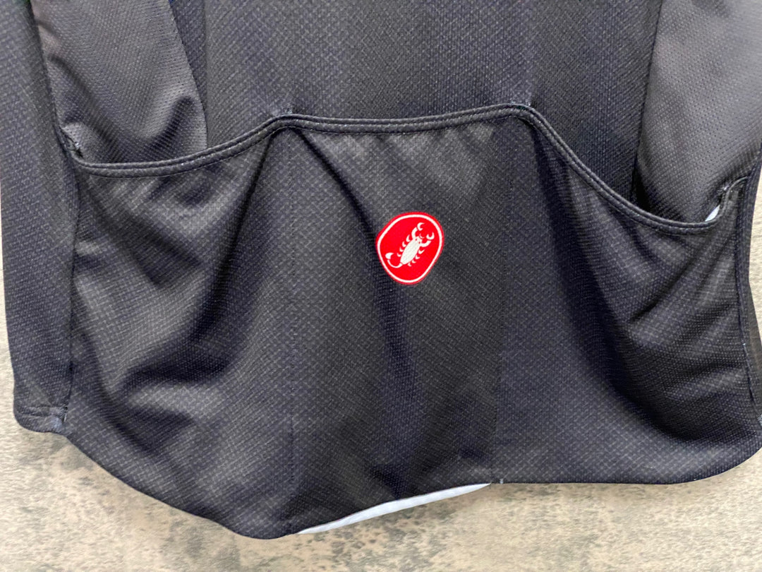 JW295 カステリ CASTELLI 半袖 サイクルジャージ 茶 XL