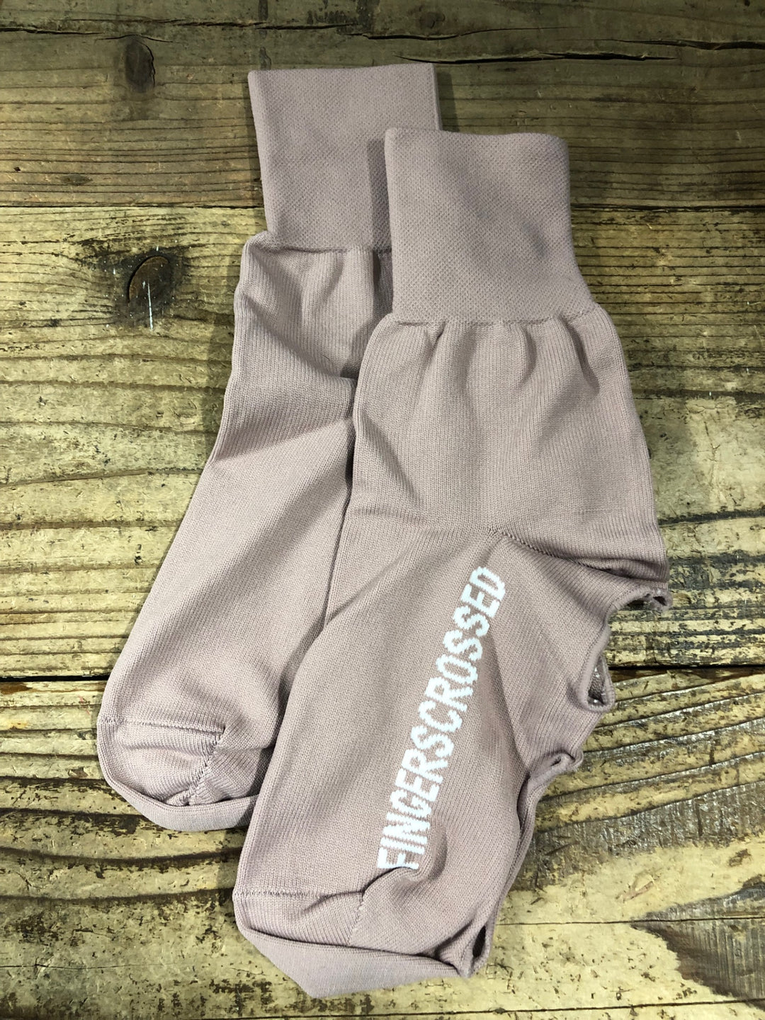 KM725 フィンガークロスド FINGERSCROSSED OVERSOCKS シューズカバー ピンク 39-42