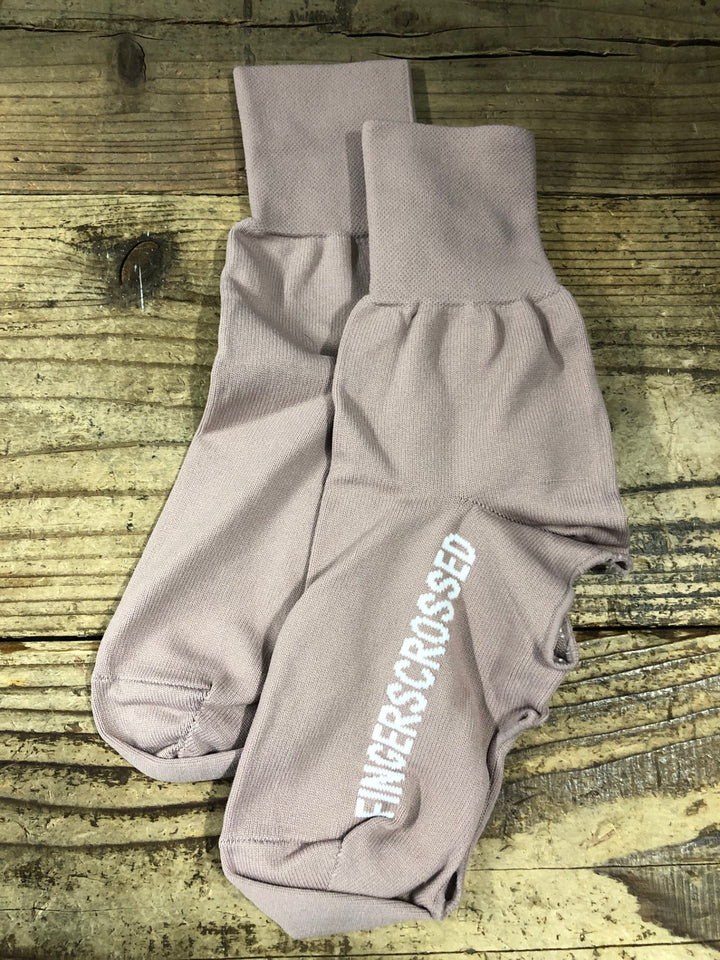 KM725 フィンガークロスド FINGERSCROSSED OVERSOCKS シューズカバー ピンク 39-42