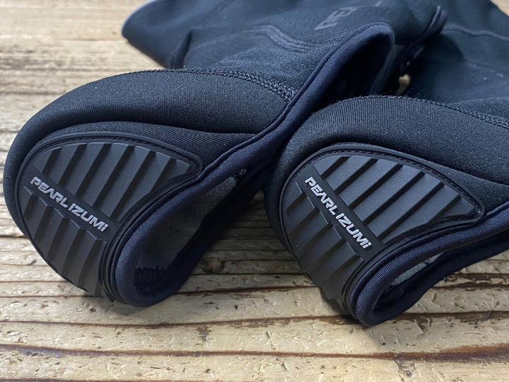 KJ692 パールイズミ PEARL iZUMi シューズカバー 黒 M 裏起毛