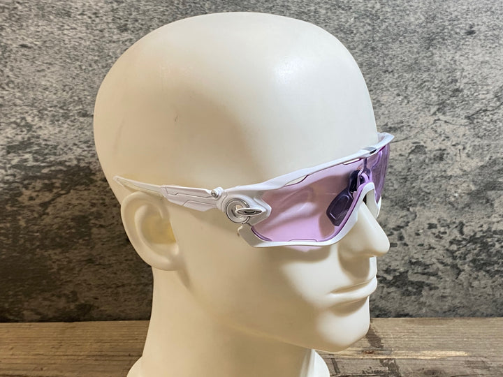 KE371 オークリー OAKLEY ジョウブレイカー JAW BREAKER アイウェア サングラス 白 ※レンズ等傷み