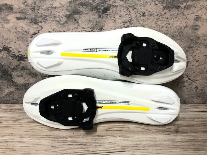 JT323 マヴィック MAVIC COSMIC BOA ビンディングシューズ 3穴 白 EU41 1/3