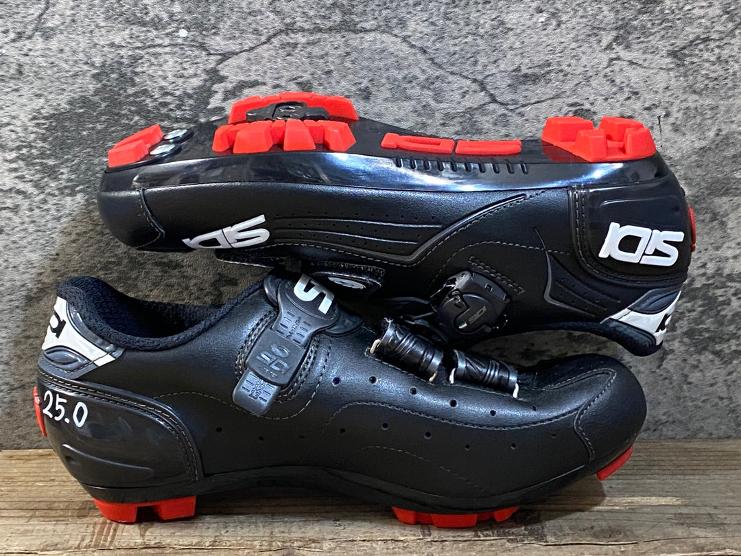 KG407 シディ SIDI TRACE MTB ビンディングシューズ 2穴 ブラック EU40 ※ペン字あり