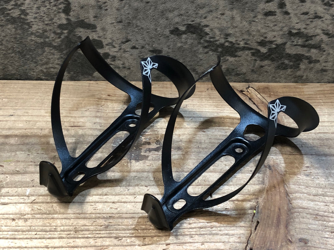 JX068 スパカズ SUPACAZ FLY CAGE ANODAIZD ボトルケージ 黒 2個セット