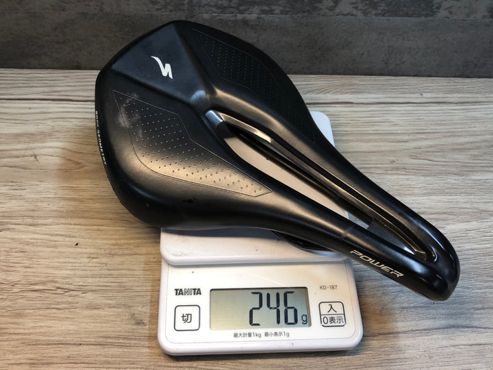 JK127 スペシャライズド SPECIALIZED POWER サドル 黒 143mm クロモリレール