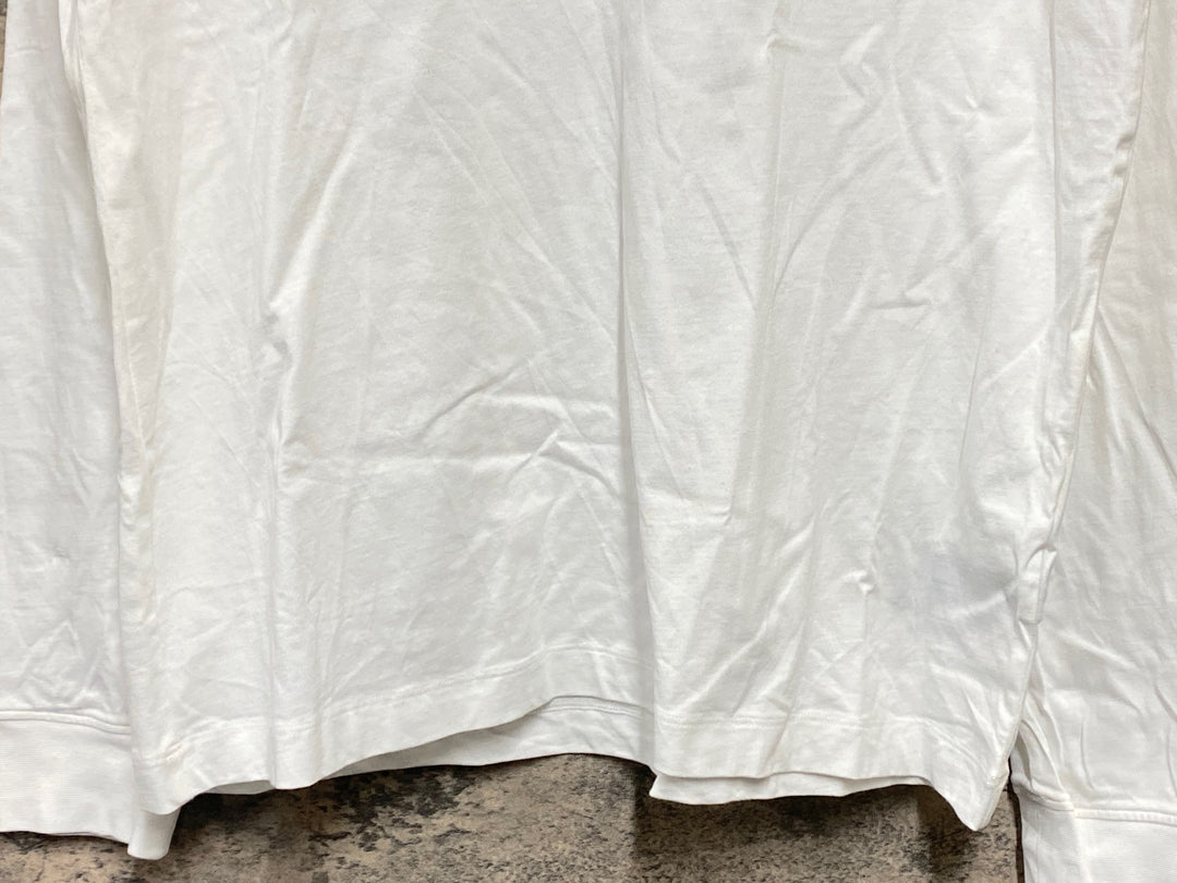 KA619 ラファ Rapha MEN'S LONG SLEEVE COTTON T-SHIRT 長袖 Tシャツ 白 M