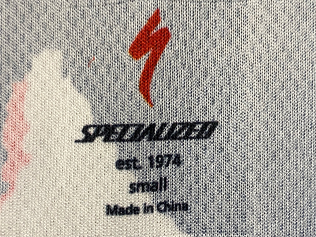 JR083 スペシャライズド SPECIALIZED 半袖サイクルジャージ 黒赤 S