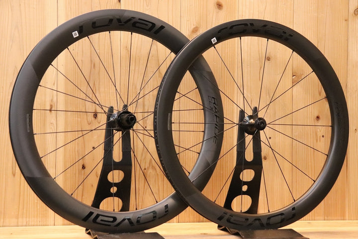 BFV786_ASHIYAロヴァ―ル ROVAL ラピーデ RAPIDE CLX2 カーボン チューブレスレディ ホイールセット シマノ 11/12S 【芦屋店】