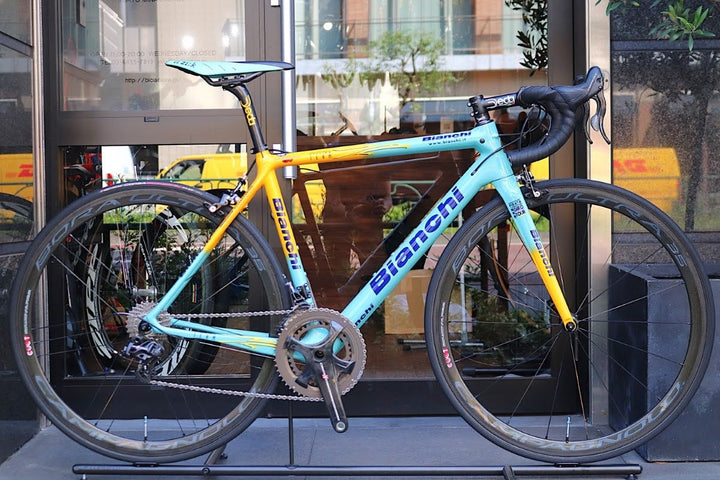 ビアンキ BIANCHI スペシャリッシマ SPECIALISSIMA 2018モデル 53サイズ カンパニョーロ スーパーレコード 11S カーボン ロードバイク 【東京南麻布店】