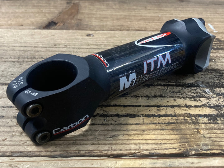 JP643 ITM Millennium Carbon ステム 黒 120mm Φ26.0 OS