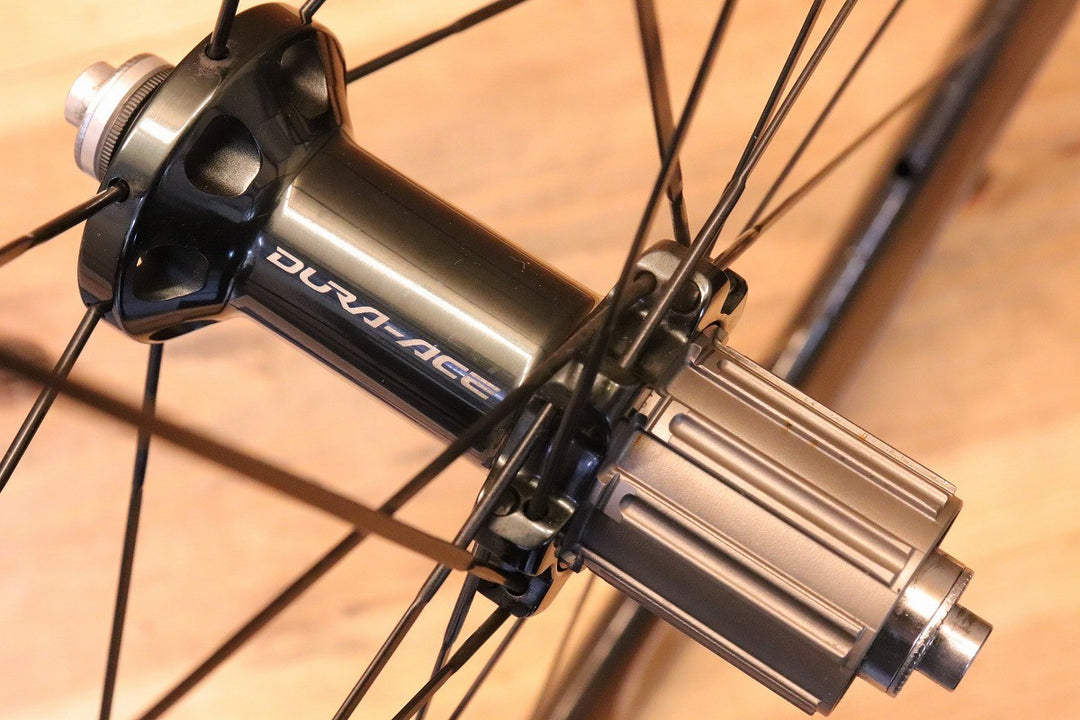 シマノ SHIMANO デュラエース DURA-ACE WH-9000 C50 CL アルミ カーボン クリンチャー ホイールセット シマノ 11S/12S 【芦屋店】