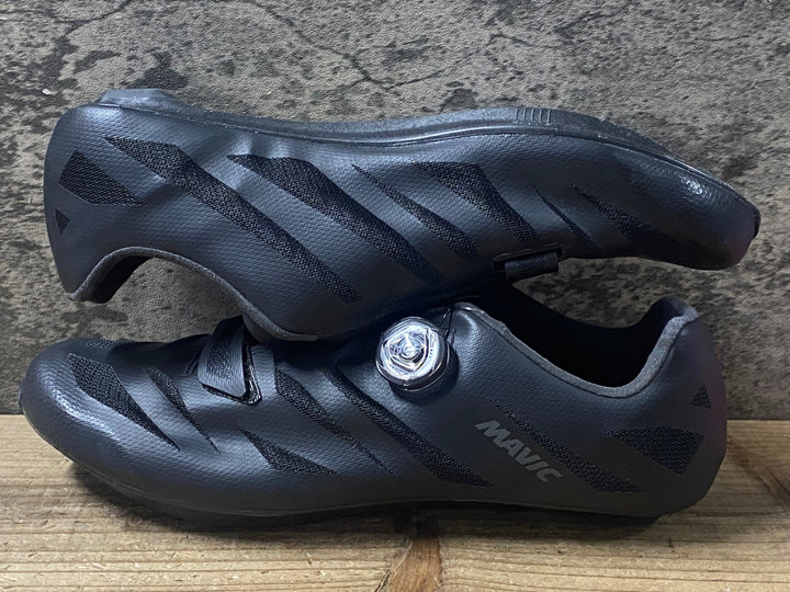 KJ136 マヴィック MAVIC COSMIC ELITE SL ビンディングシューズ 黒 EU42 3穴