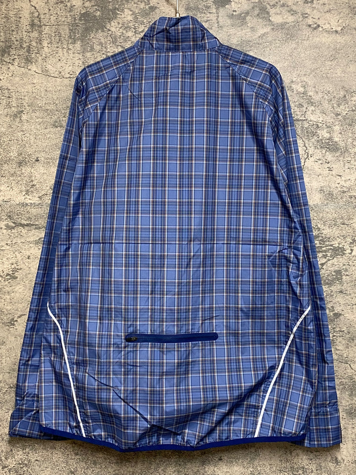 JO875 カペルミュール KAPELMUUR ウインドブレイカー ネイビー チェック XXL