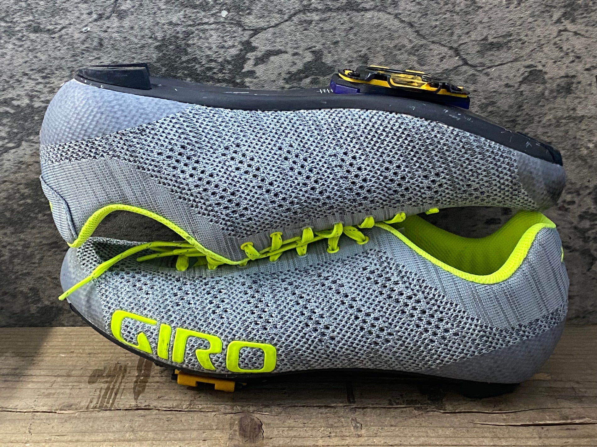 KE801 ジロ GIRO EMPIRE E70 KNIT ビンディングシューズ グレー EU43