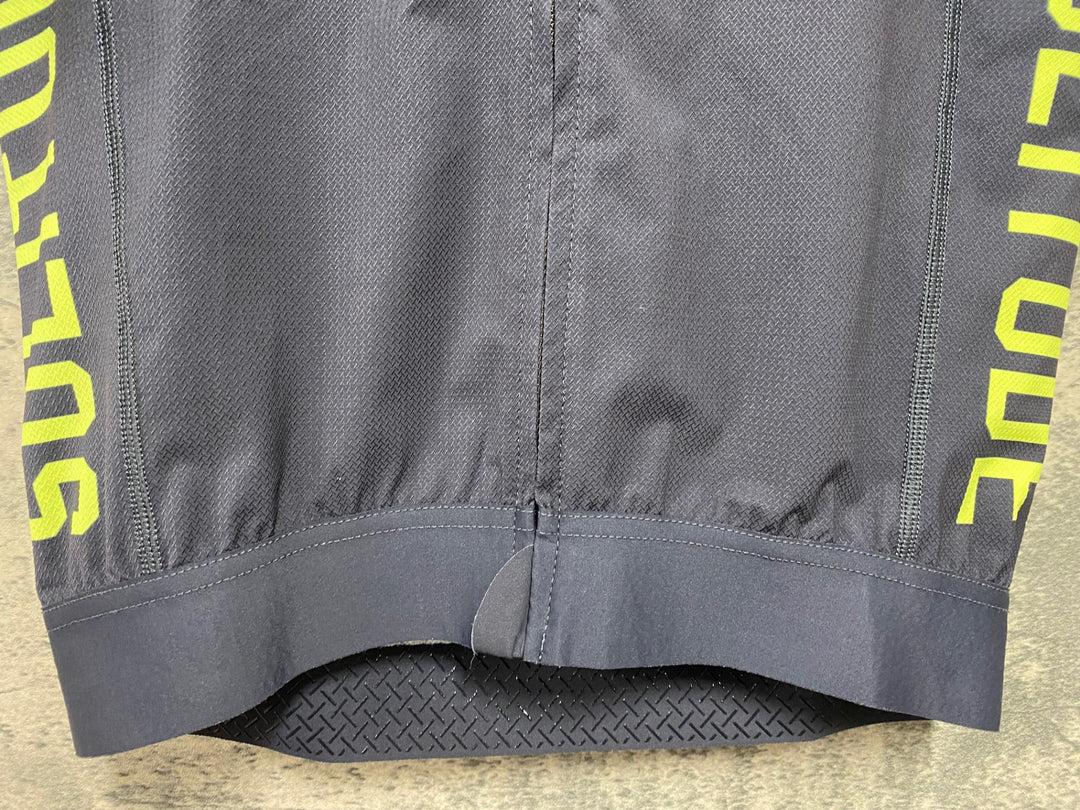 JY488 パスノーマルスタジオ PAS NORMAL STUDIOS Solitude Logo Jersey 半袖 サイクルジャージ グレー S