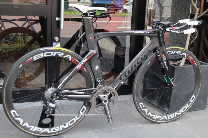 ウィリエール WILIER ツインフォイル TWINFOIL 2012モデル Mサイズ カンパ レコードMIX 11S カーボン タイムトライアル TTバイク 【東京南麻布店】