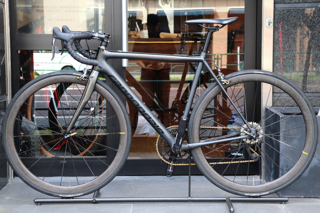 キャノンデール CANNONDALE SUPERSIX EVO BLACK INC 2015モデル 52サイズ SRAM RED e-Tap MIX 11S カーボン ロードバイク 【東京南麻布店】