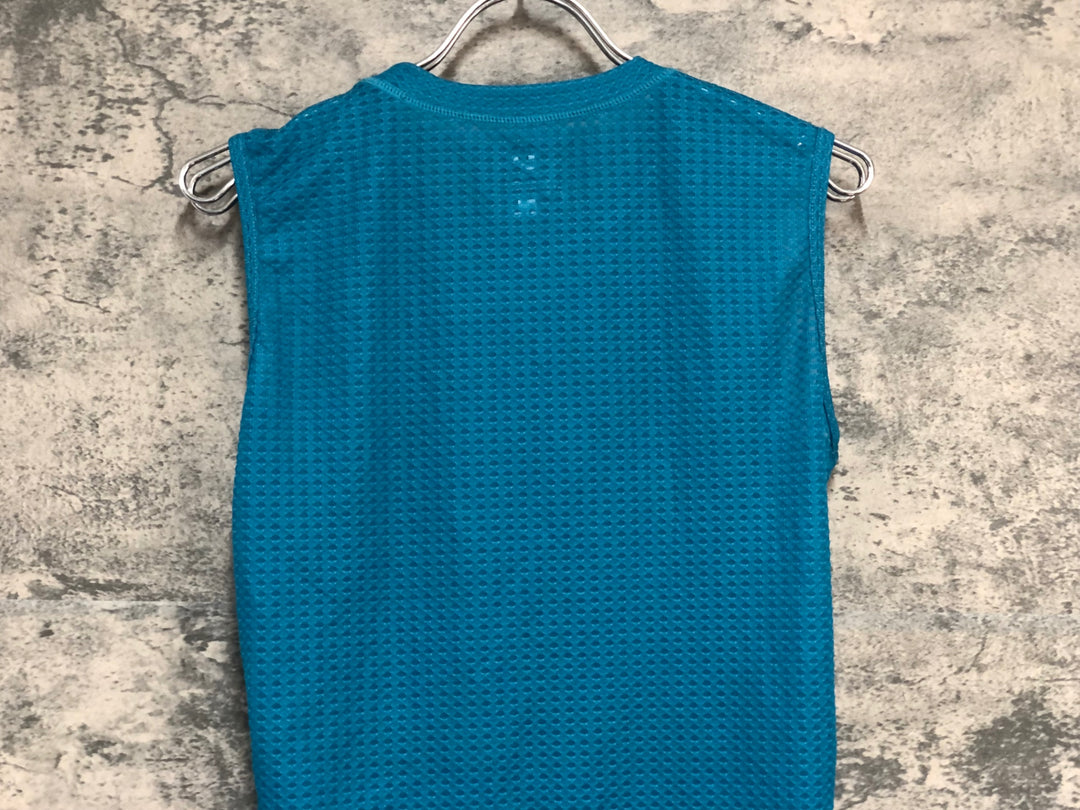 KD849 パールイズミ PEARL iZUMi ノースリーブ ベースレイヤー ターコイズブルー M