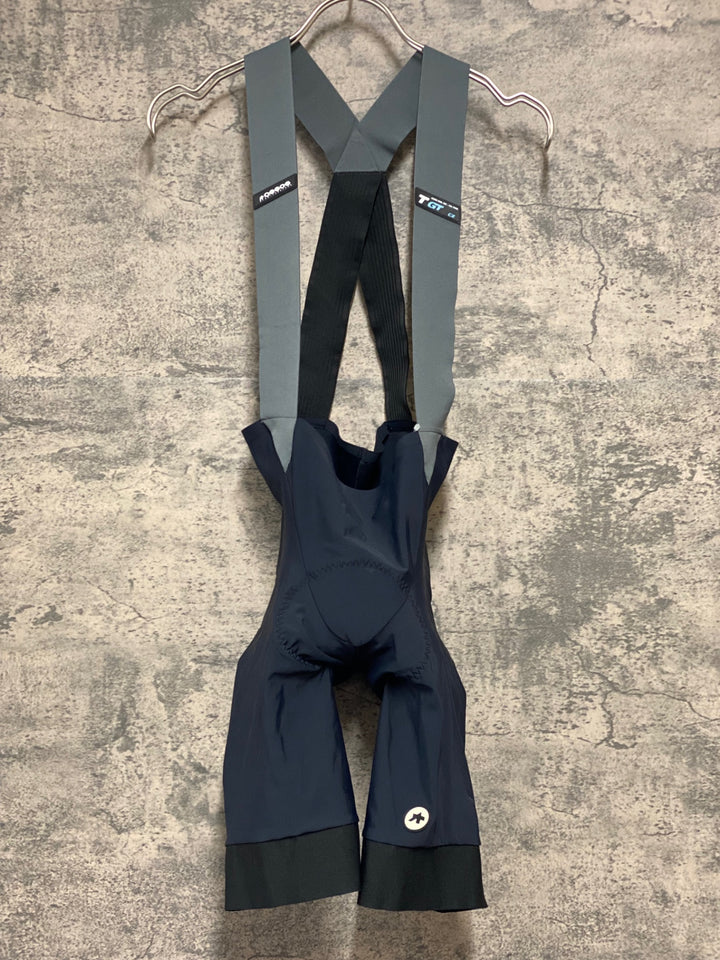 KH640 アソス ASSOS Mille GT Bib Shorts C2 ビブショーツ 紺 グレー S