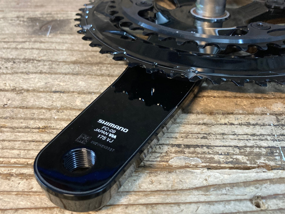 JO431 シマノ SHIMANO デュラエース DURA-ACE FC-09 クランクセット 54/40T 175mm