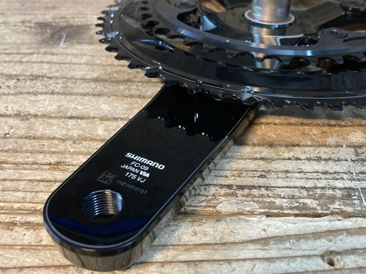 JO431 シマノ SHIMANO デュラエース DURA-ACE FC-09 クランクセット 54/40T 175mm