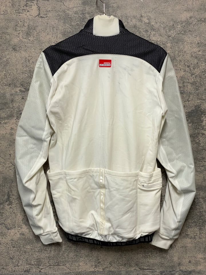 KF501 アソス assos 長袖 サイクルジャケット 白 M ※毛玉 擦れ