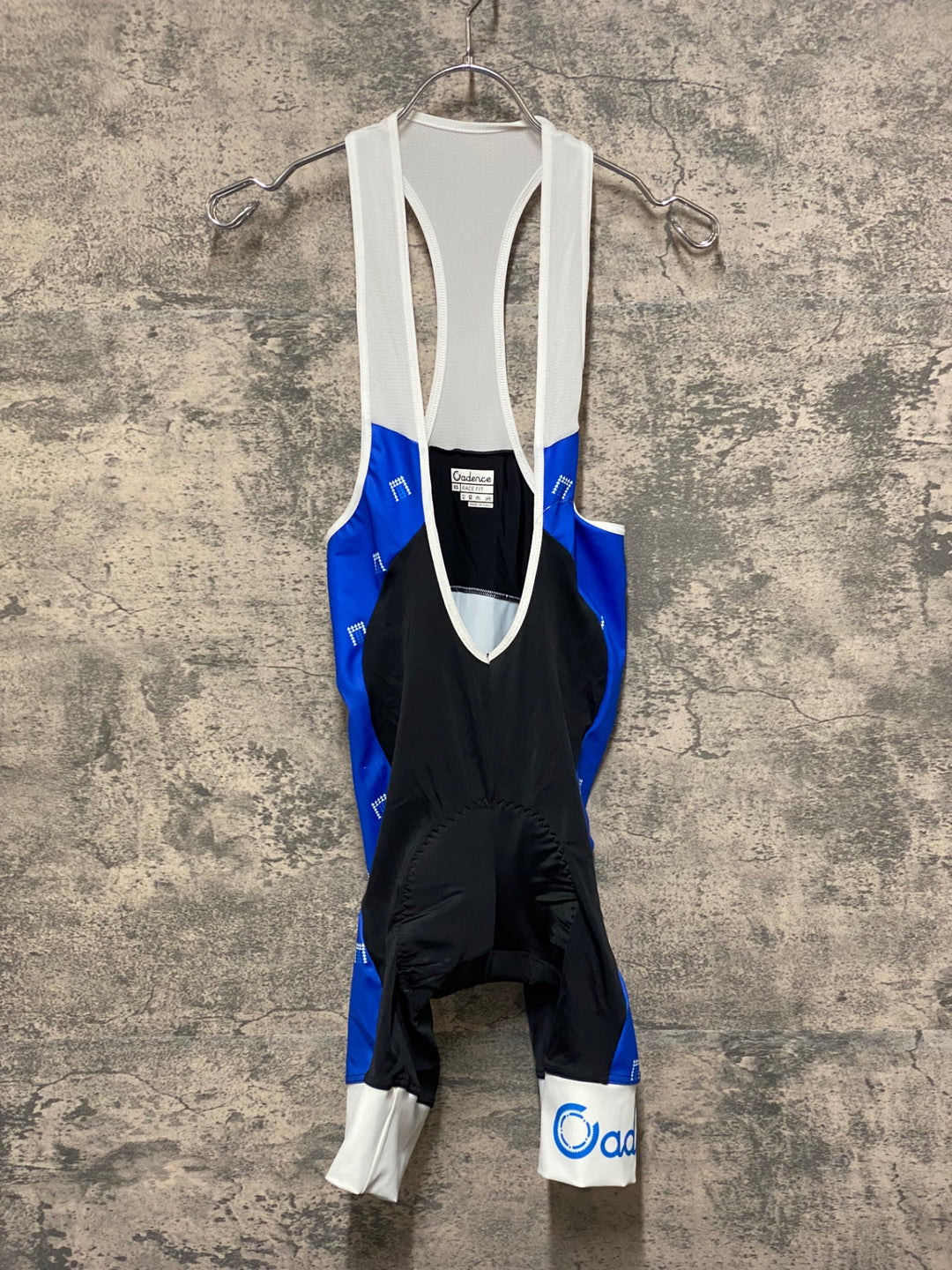 JQ517 ケイデンス Cadence RACE FIT ビブショーツ 黒青 XS