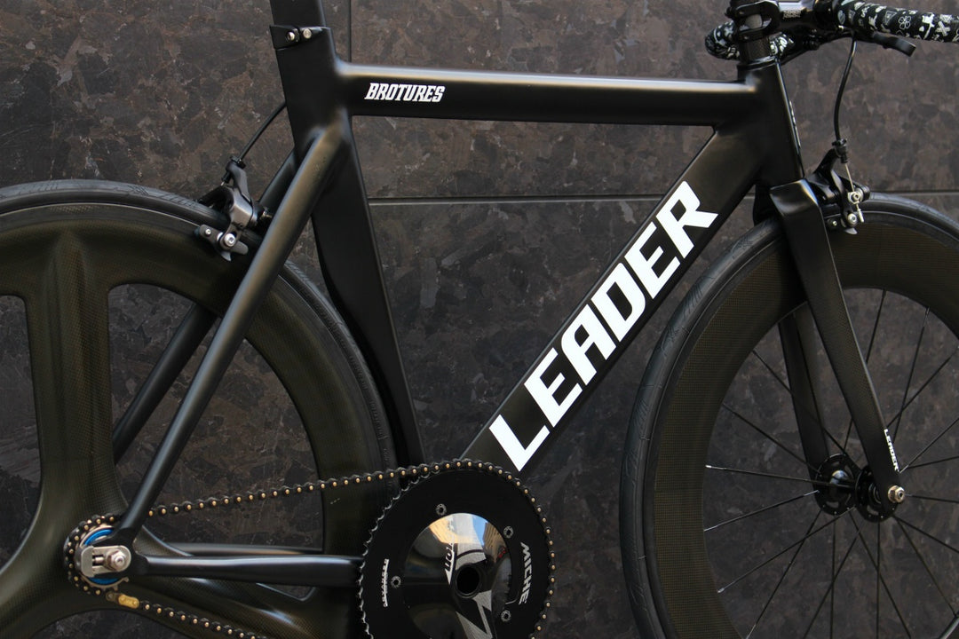リーダーバイク LEADER BIKES 735TR LGサイズ シングル 固定 アルミ ピストバイク 【福岡店】