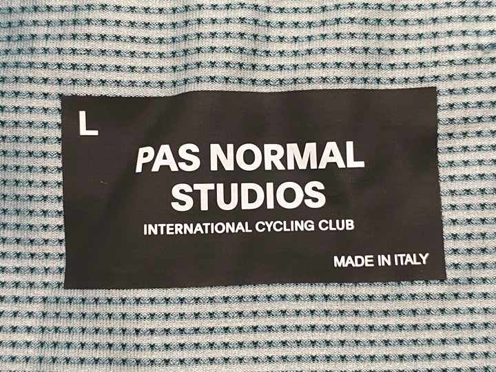 KA539 パスノーマルスタジオ PAS NORMAL STUDIOS MECHANISM JERSEY 半袖 サイクルジャージ グリーン L