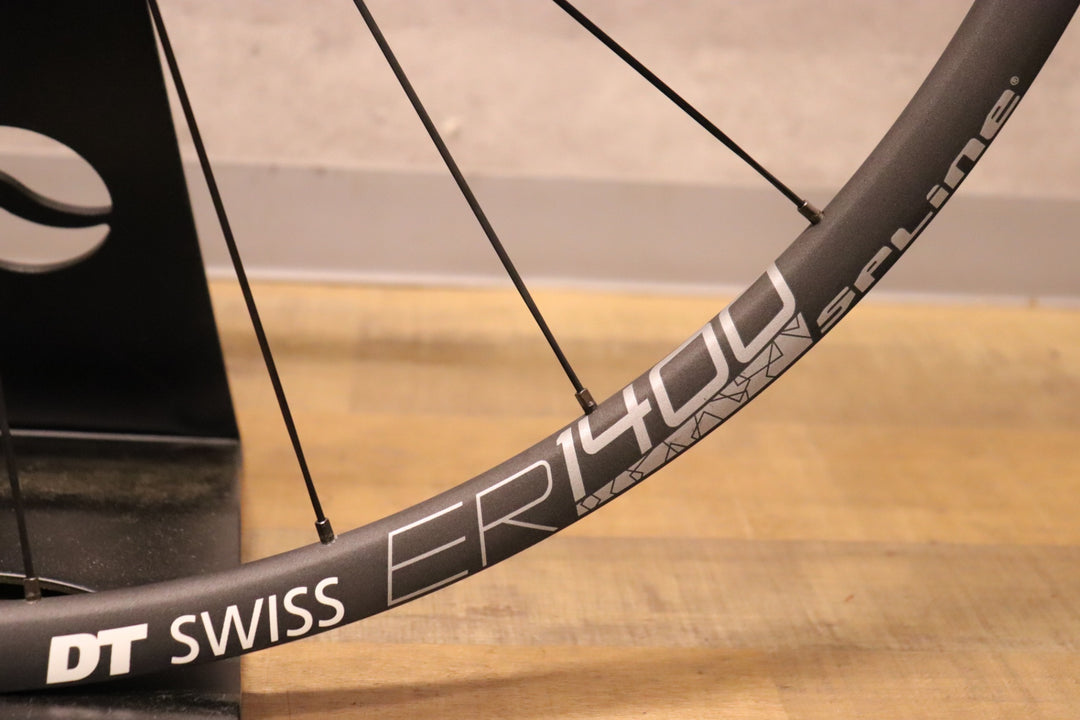 DT SWISS ER1400 SPLINE アルミ クリンチャー シマノ 12/11S ホイールセット 【さいたま浦和店】