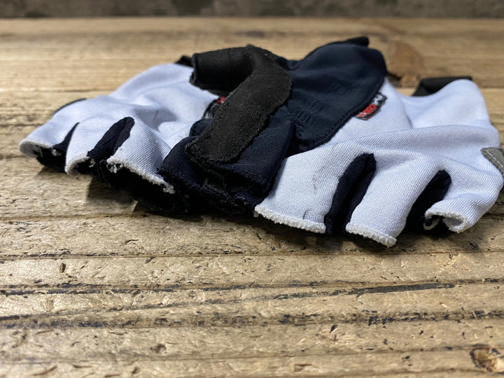 KN398 カステリ CASTELLI ROSSO CORSA 指切 グローブ 黒 白 ※サイズ不明