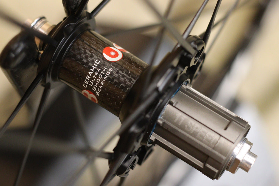 訳あり カンパニョーロ Campagnolo シャマルウルトラ SHAMAL ULTRA 2-WAY FIT アルミ クリンチャー チューブレス ホイールセット シマノ12/11S 15C 【立川店】
