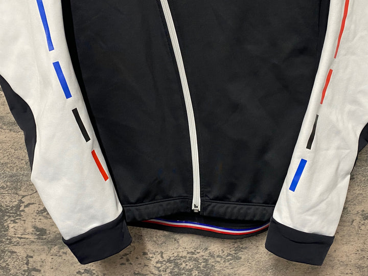 KH051 ルコックスポルティフ le coq sportif サイクルジャケット 黒 M 裏起毛