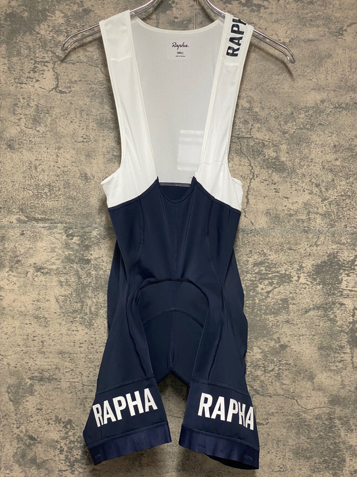 KM152 ラファ Rapha PRO TEAM TRAINING BIB SHORTS ビブショーツ 紺 S